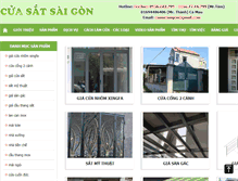 Tablet Screenshot of cuasatsaigon.com